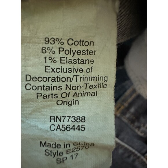 MADEWELL 8" Skinny Jeans Denim Dark Quincy Wash Women's 27 - Picture 6 of 10